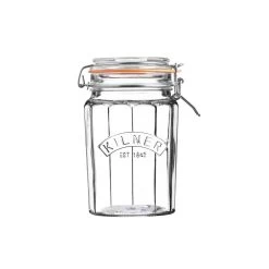 Kilner Facetted Clip Top Jar | 33.4oz