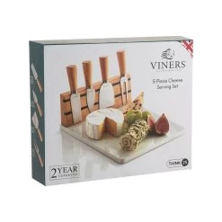 Viners 5-Piece Cheese Serving Set 7 Viners 5-Piece Cheese Serving Set -Cookware & Knives Shop 0302.150 2