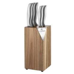 Viners 5-Piece Knife Block Set | Acacia