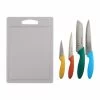 Viners Vivid Knife Set With Chopping Board | 4-Piece -Cookware & Knives Shop 0305.237u 1