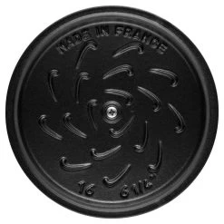 Staub 1.5 Qt. Petite French Oven | Matte Black -Cookware & Knives Shop 1.5qt petite french oven i