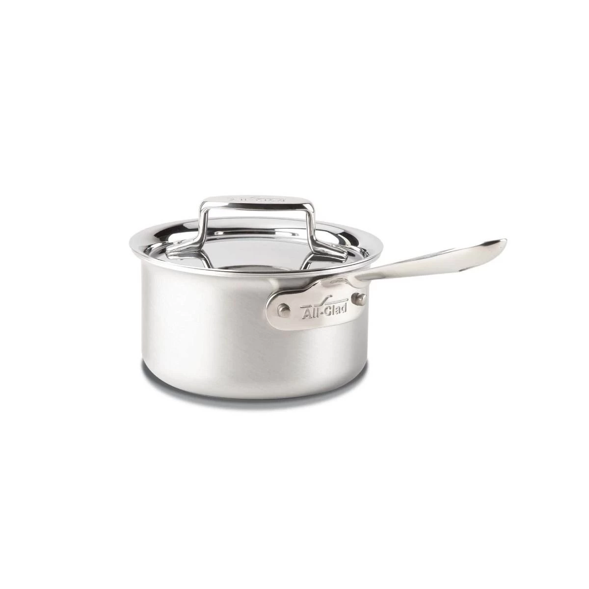 All-Clad D5 Brushed Stainless Steel Saucepan & Lid | 1.5 Qt. 3 All-Clad D5 Brushed Stainless Steel Saucepan & Lid | 1.5 Qt.