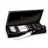 Wusthof Classic Ikon 4-Piece Steak Knife Set With Wood Box -Cookware & Knives Shop 1060360401 clik 4pc steak set