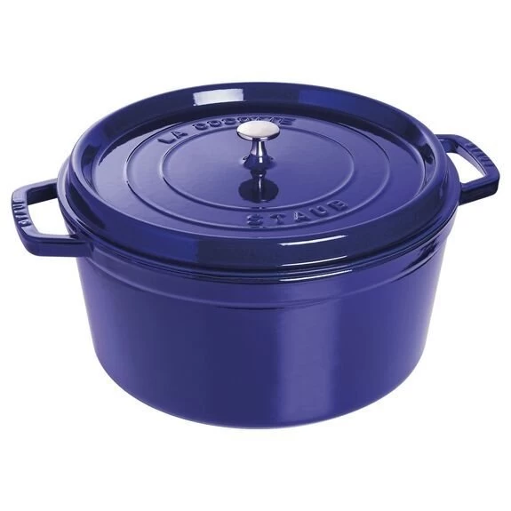 Staub 9 Qt. Round Cocotte/Dutch Oven | Multiple Colors Available 4 Staub 9 Qt. Round Cocotte/Dutch Oven | Multiple Colors Available - Image 2