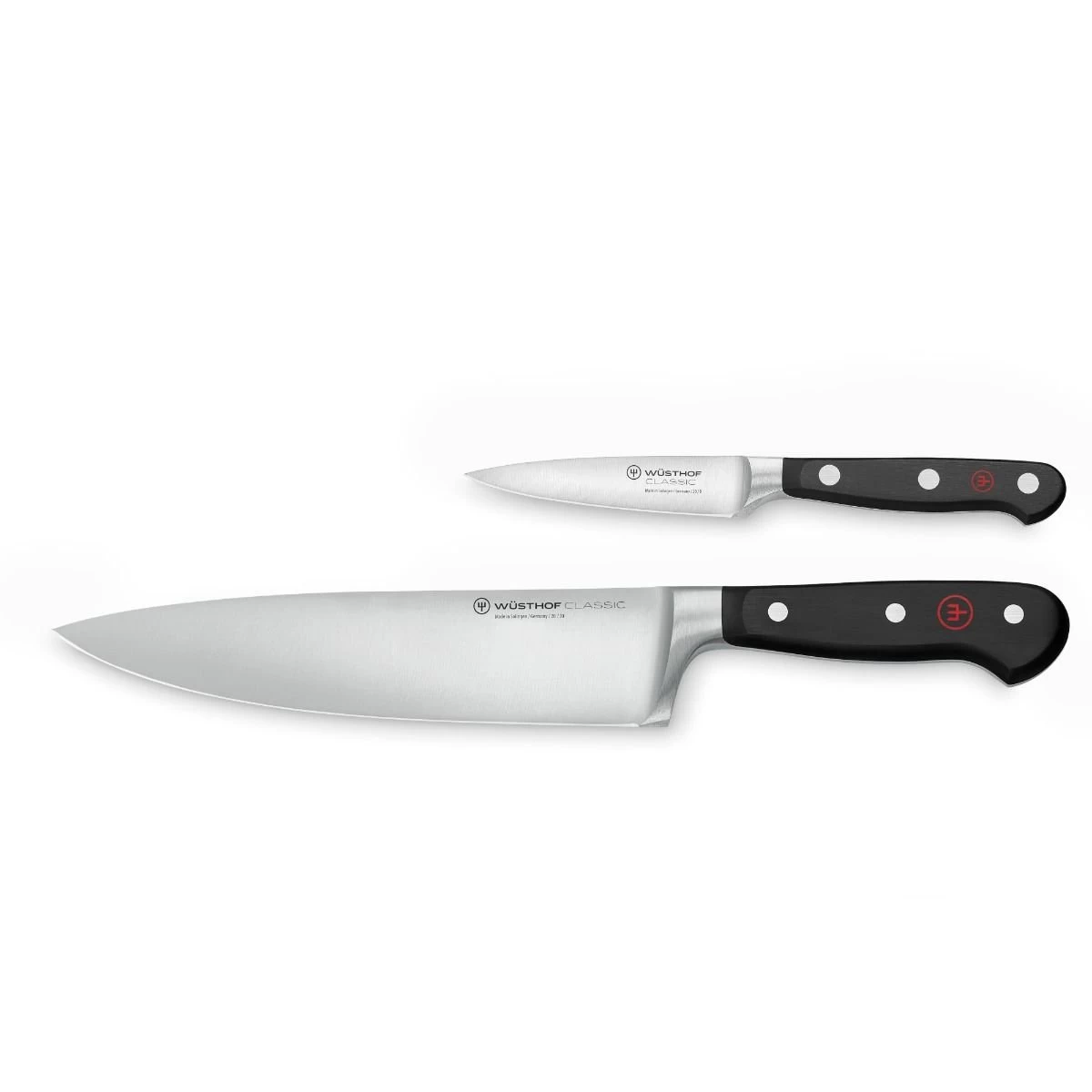 Wusthof Classic 2-Piece Starter Knife Set | Cook's & Paring 3 Wusthof Classic 2-Piece Starter Knife Set | Cook's & Paring