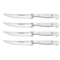 Wusthof Classic White 4-Piece Steak Knife Set