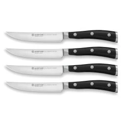 Wusthof Classic Ikon 4-Piece Steak Knife Set