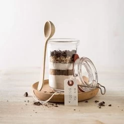 Luigi Bormioli Lock-Eat Food Jar 11.75oz -Cookware & Knives Shop 1175 5