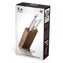 Cangshan Cutlery L1 Series 4-Piece Knife Block Set -Cookware & Knives Shop 11 1