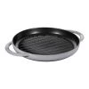 Staub 10" Cast Iron Pure Grill Pan | Graphite Grey -Cookware & Knives Shop 1203018 1 1