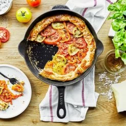 Staub 11'' Traditional Deep Skillet | Black -Cookware & Knives Shop 12322823 ls 03