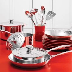 Le Creuset 12" Tri-Ply Fry Pan | Stainless Steel 11 Le Creuset 12" Tri-Ply Fry Pan | Stainless Steel -Cookware & Knives Shop 12fry2