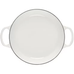 Le Creuset 3.5Qt Signature Braiser Eiffel Tower Collection | White -Cookware & Knives Shop 16911scr 5cd38269423dbc8