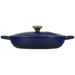Le Creuset 3.5Qt Signature Braiser Eiffel Tower Collection | Indigo -Cookware & Knives Shop 16920scr 1bd3ef661dee292
