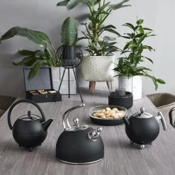 Bredemeijer 85oz Teakettle | Black -Cookware & Knives Shop 171002 111003 184006 8072070 8073070 101006 mood image