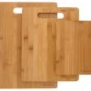Totally Bamboo All-Natural Bamboo 3-Piece Cutting Board Set 1 Totally Bamboo All-Natural Bamboo 3-Piece Cutting Board Set -Cookware & Knives Shop 20 7920 totally bamboo board 3 piece set