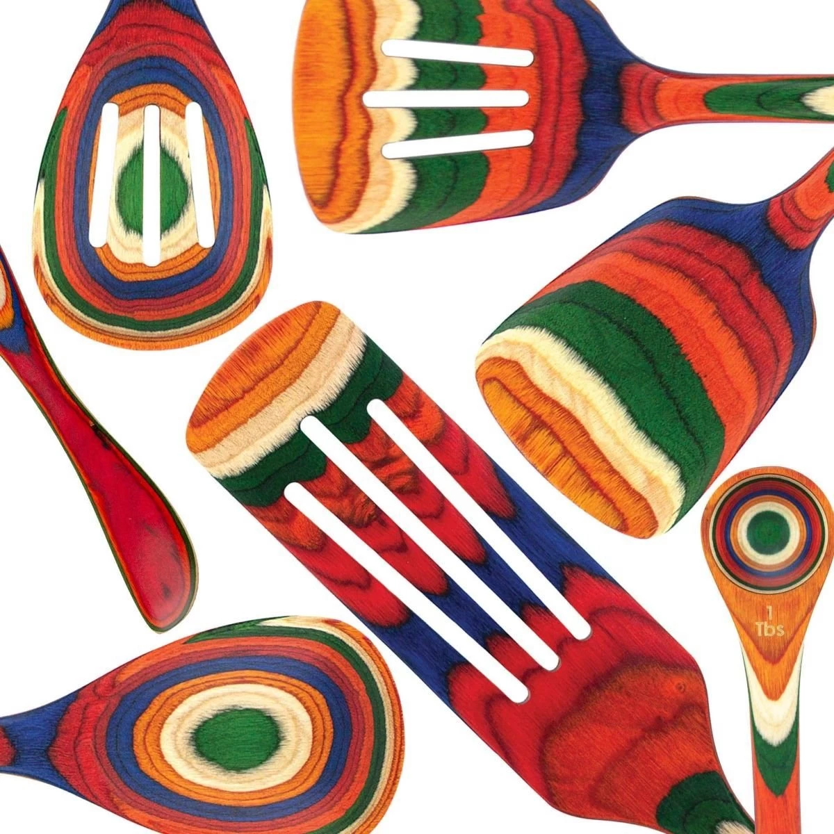 Totally Bamboo Baltique® 7-Piece Cooking Utensil Set | Marrakesh 5 Totally Bamboo Baltique® 7-Piece Cooking Utensil Set | Marrakesh - Image 3