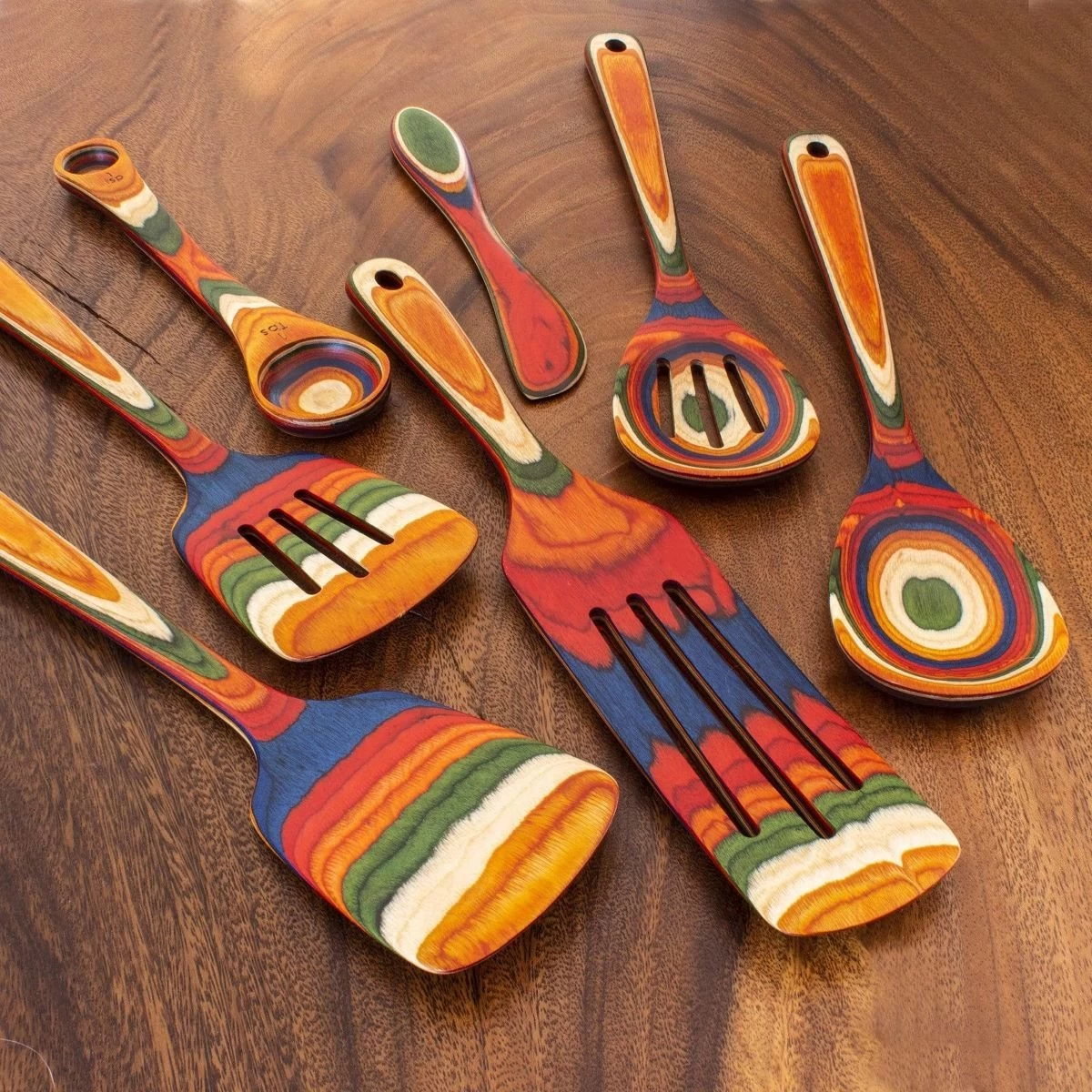 Totally Bamboo Baltique® 7-Piece Cooking Utensil Set | Marrakesh 8 Totally Bamboo Baltique® 7-Piece Cooking Utensil Set | Marrakesh - Image 6