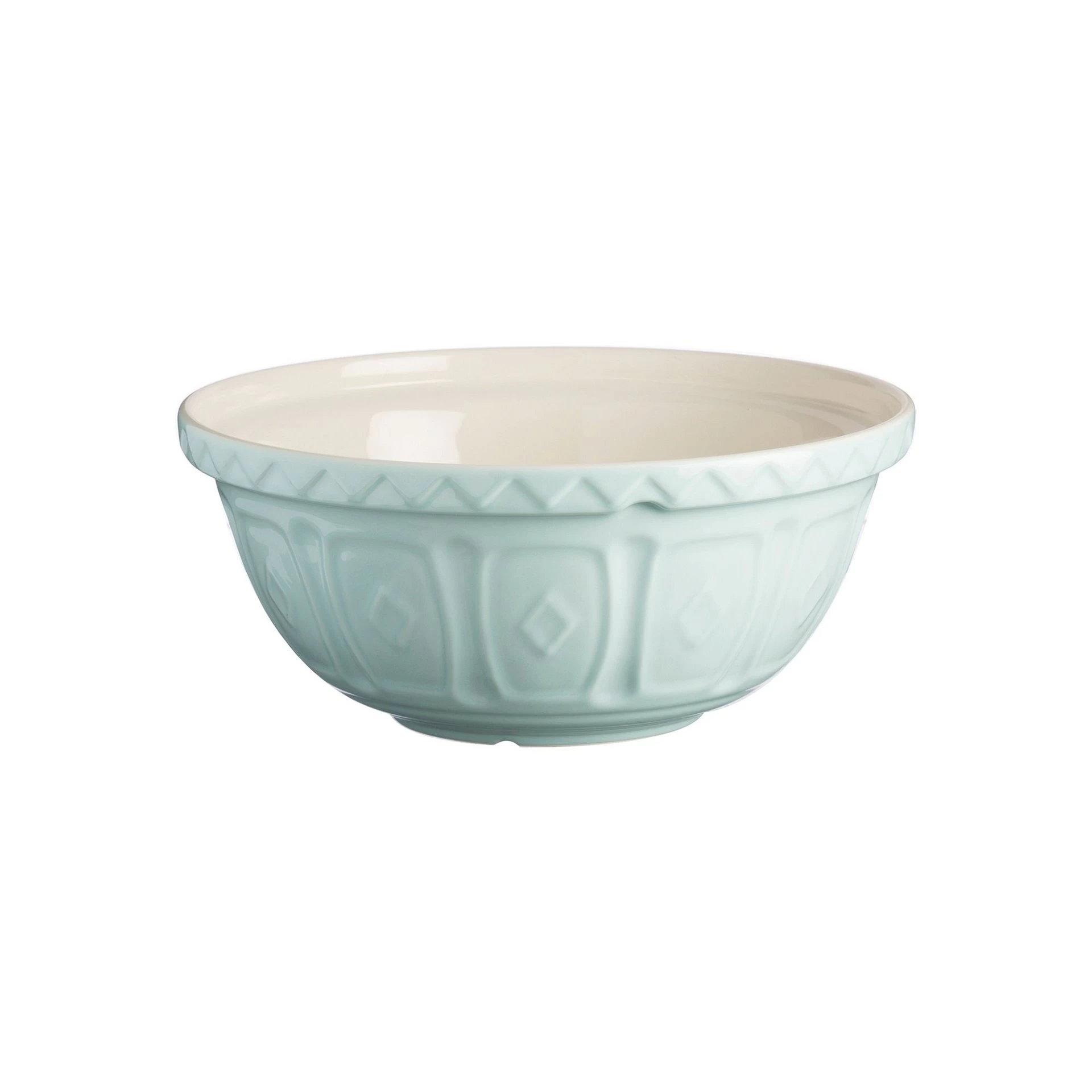 Mason Cash Color Mix S24 (2.15 Qt) Mixing Bowl | Powder Blue 3 Mason Cash Color Mix S24 (2.15 Qt) Mixing Bowl | Powder Blue
