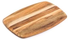 TeakHaus Edge Grain Cutting Board W/Rounded Edge (Medium) | 14" X 9.5" X 0.55" -Cookware & Knives Shop 203.3 elegant