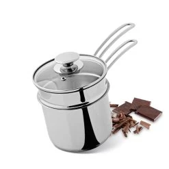 Frieling Mini Double Boiler With Glass Lid | 1.6-Quart -Cookware & Knives Shop 23 7060 28 14 01