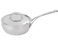 Demeyere Atlantis Saucier With Lid - 3.5 Quart