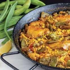 La Bellevie Enameled Steel Paella Pan -Cookware & Knives Shop 2tj5vldm