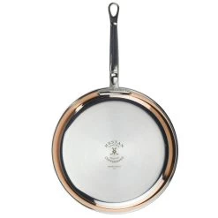 Hestan CopperBond Induction Cookware 12.5" Open Skillet -Cookware & Knives Shop 31591 hcb copperbond 12.5 inch open skillet bottom view