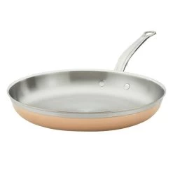 Hestan CopperBond Induction Cookware 12.5" Open Skillet -Cookware & Knives Shop 31591 hcb large 12.5 inch open skillet