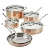 Hestan CopperBond Induction Cookware 10-Piece Set -Cookware & Knives Shop 31592 copperbond induction cookware