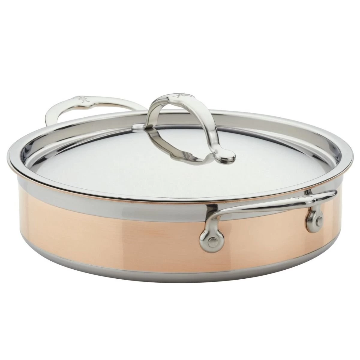 Hestan CopperBond Induction Cookware 3.5 Qt Covered Sauteuse 3 Hestan CopperBond Induction Cookware 3.5 Qt Covered Sauteuse