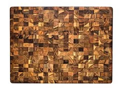 TeakHaus End Grain Carving Board W/Hand Grip (Rectangle) | 24" X 18" X 1.5" 8 TeakHaus End Grain Carving Board W/Hand Grip (Rectangle) | 24" X 18" X 1.5" -Cookware & Knives Shop 332 proteak edge grain cutting board 24x18 1