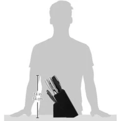 Cuisinart Graphix 15-piece Block Set -Cookware & Knives Shop 41i4nznchml. ac sl1500