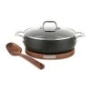 All-Clad HA1 Hard Anodized Nonstick 6 Qt. Dutch Oven With Acacia Wood Trivet & Spoon 2 All-Clad HA1 Hard Anodized Nonstick 6 Qt. Dutch Oven With Acacia Wood Trivet & Spoon -Cookware & Knives Shop 41uvcm27vvl. ac sl1000