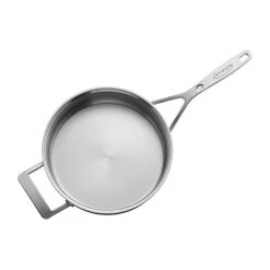 Demeyere Industry 3 Quart 5-Ply Stainless Steel Saute Pan -Cookware & Knives Shop 48424a 48524 demeyere industry 3 qt stainless steel saute pan