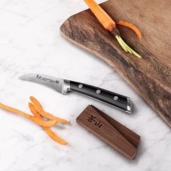 Cangshan Cutlery TS Series 2.75" Peeling Knife With Sheath -Cookware & Knives Shop 4 2ae436f2 f103 472c bbb0 2f48926ff1f0 900x