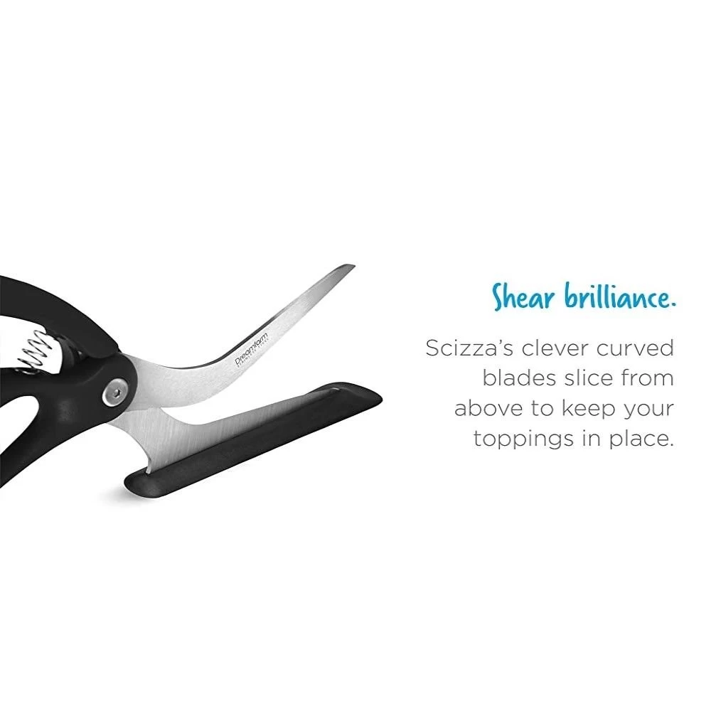 Dreamfarm Scizza Pizza Cutting Scissors | Black 7 Dreamfarm Scizza Pizza Cutting Scissors | Black - Image 5