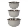 Now Designs By Danica Stainless Steel Mixing Bowls (Set Of 3) | Matte Fog 2 Now Designs By Danica Stainless Steel Mixing Bowls (Set Of 3) | Matte Fog -Cookware & Knives Shop 5205003 nd set3 mixing bowls fog main