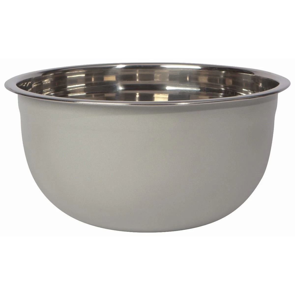 Now Designs By Danica Stainless Steel Mixing Bowls (Set Of 3) | Matte Fog 6 Now Designs By Danica Stainless Steel Mixing Bowls (Set Of 3) | Matte Fog - Image 4