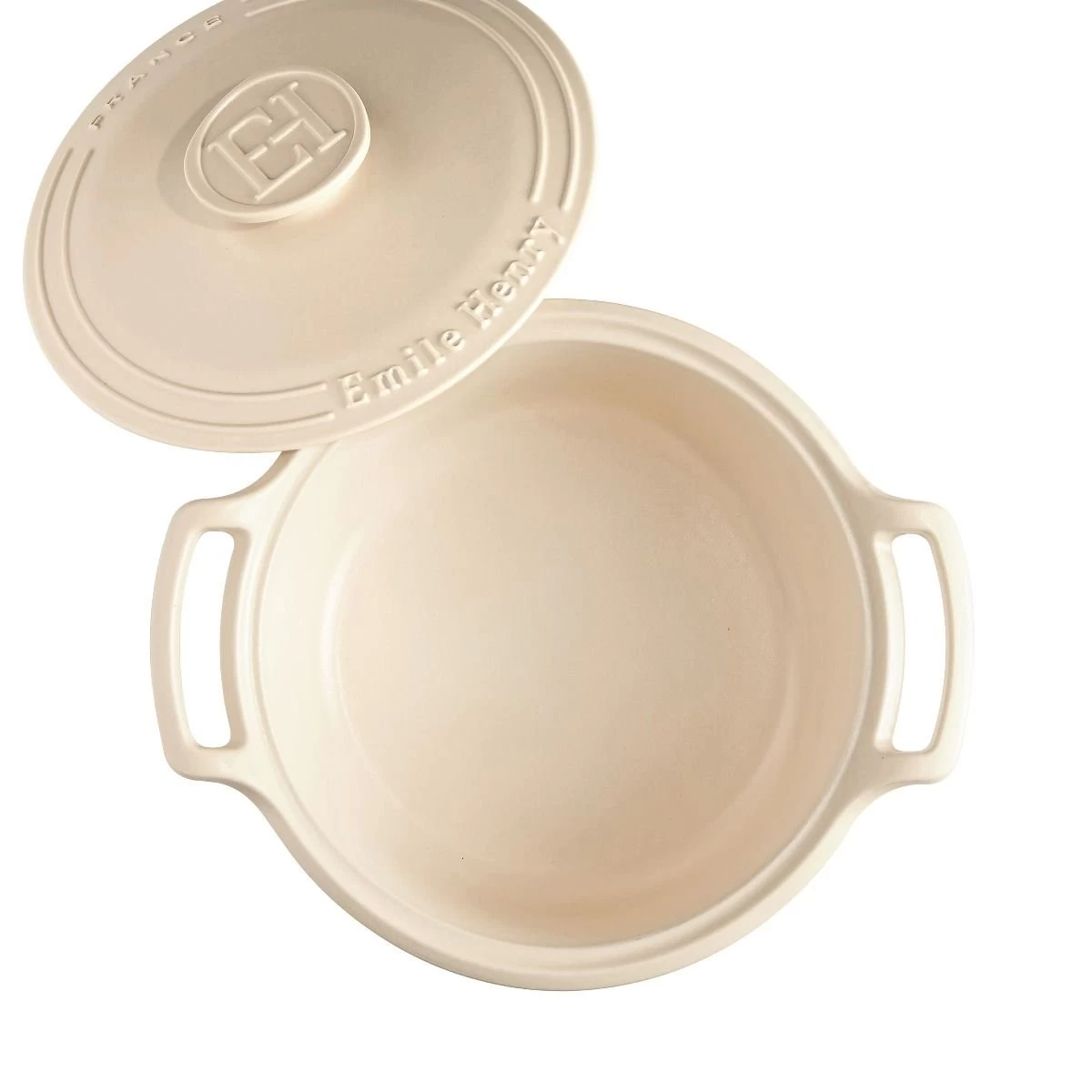 Emile Henry 4-Quart Sublime Stewpot | Creme 5 Emile Henry 4-Quart Sublime Stewpot | Creme - Image 3