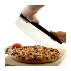 Norpro Grip-EZ Pizza And Dessert Slicer -Cookware & Knives Shop 5690 cuttingpizza2w 1