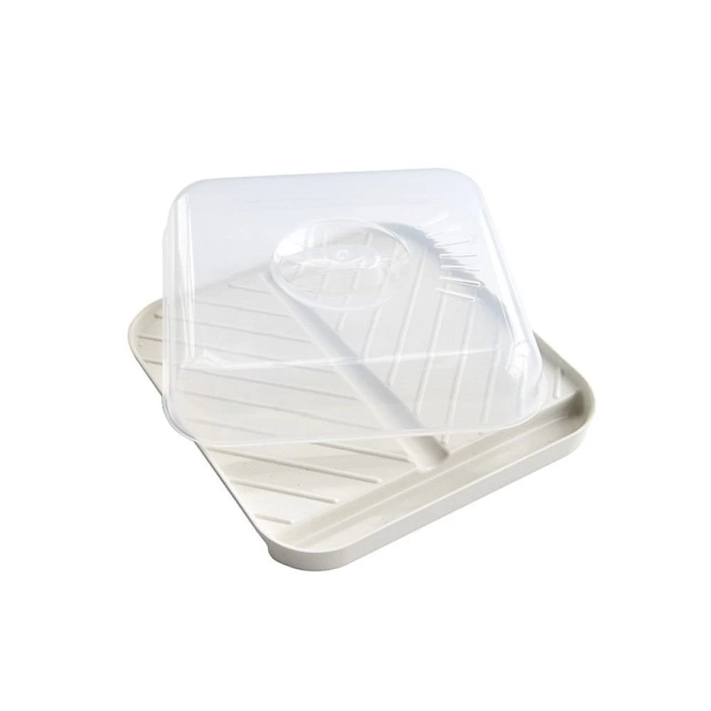 Nordic Ware Medium Slanted Bacon Tray With Lid 3 Nordic Ware Medium Slanted Bacon Tray With Lid