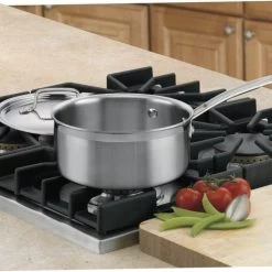 Cuisinart MultiClad Pro Triple Ply Stainless Steel 2 Qt. Saucepan -Cookware & Knives Shop 6177vdjlnxl. ac sl1024