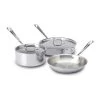 All-Clad D3 Stainless Steel Starter Cookware Set | 5-Piece -Cookware & Knives Shop 618z2fzmwsl. ac sl1050