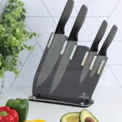 Viners Twilight Knife Block Set | 6-Piece -Cookware & Knives Shop 61iktw29uus. ac sl1500