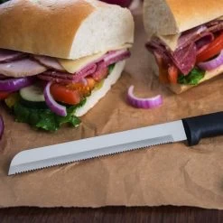 Rada Cutlery 6" Bread Slicer | Black -Cookware & Knives Shop 61mzptf2k9l. ac sl1100