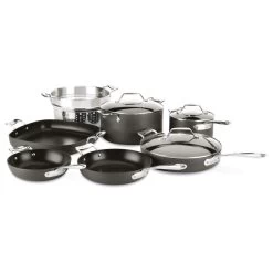 All-Clad Essentials Nonstick Hard Anodized Bakeware Set | 10-Piece