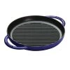 Staub 10" Cast Iron Pure Grill Pan | Dark Blue -Cookware & Knives Shop 61scozcausl. ac sl1000