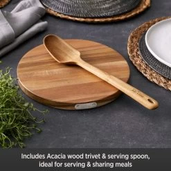 All-Clad HA1 Hard Anodized Nonstick 6 Qt. Dutch Oven With Acacia Wood Trivet & Spoon 11 All-Clad HA1 Hard Anodized Nonstick 6 Qt. Dutch Oven With Acacia Wood Trivet & Spoon -Cookware & Knives Shop 61tp2kwhddl. ac sl1000