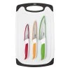 Zyliss Comfort Cutting Board & Knife Set 1 Zyliss Comfort Cutting Board & Knife Set -Cookware & Knives Shop 6562144 0920 vs